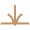 Ekena Millwork Redmond Smooth Timber Gable Bracket, Western Red Cedar, 84"W x 56"H x 3 1/2"D x 5 1/2"F, 16/12 Pitch GBW084X56X0406RED00SWR - alternate 1